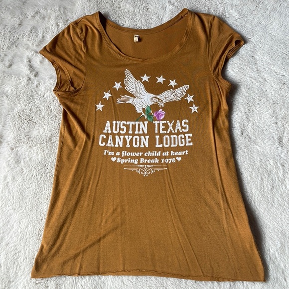 Spell | Vintage Austin Texas Canyon Lodge Tee | S - Picture 3 of 12